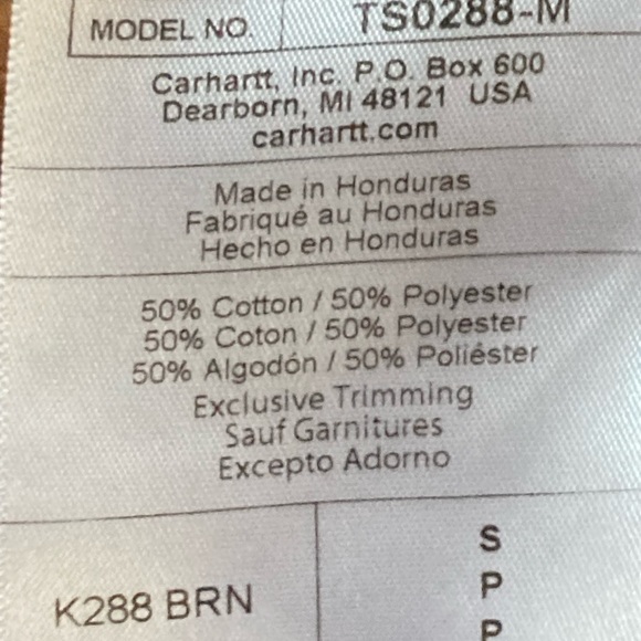 Carhartt Men's Size Small Midweight Hooded Logo Sweatshirt Pullover Hoodie - Picture 8 of 8